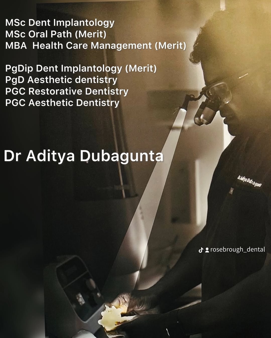 Dr. Aditya Dubagunta — Emergency Dentist Newcastle